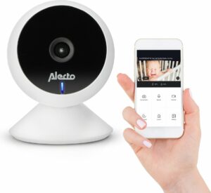 Alecto SMARTBABY5 - Wifi babyfoon met camera - Wit