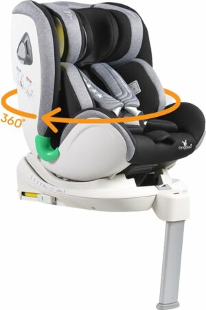 Cangaroo Commodore Dark Grey i-Size Autostoel 0-18 kg 0281