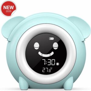 Slaaptrainer met nachtlampje - Kinderwekker Wake Up Light - Nachtlampje met slaapmuziek