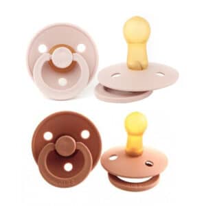 BIBS Fopspeen 2-pack W.chuck/Blush 6-18 mnd.