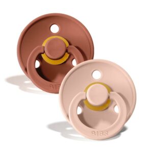 BIBS Fopspeen Natuurrubber Woodchuck/Blush 18mnd+