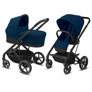 Kinderwagen Cybex Balios S Lux Navy Blue / Navy Blue - Black Frame