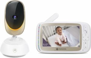 Motorola Nursery Babyfoon - VM85 Connect - met Camera - Motorola Nursery App - Terugspreekfunctie - Nachtvisie - Slaapliedjes
