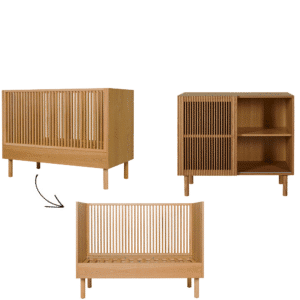 Quax Hai No Ki Babykamer 2-Delig - Natural Ash