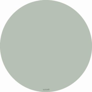 WOOSH - Knoeimat Kinderstoel - Vloerbeschermer 107 cm-Mint