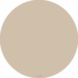 WOOSH - Knoeimat Kinderstoel - Vloerbeschermer 107 cm - Oat