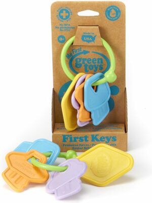 Green Toys Mijn Eerste Sleutels rammelaar / bijtring