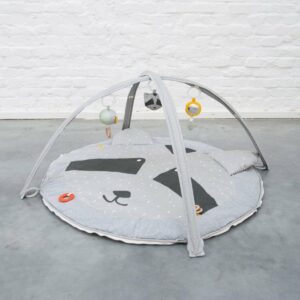 Trixie Babygym Mr. Raccoon 100 Cm Canvas/kunststof Grijs 3-delig