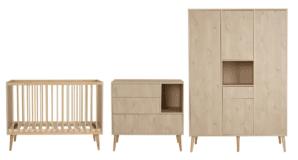 Babykamer Quax Cocoon Natural Oak (3-deurs)