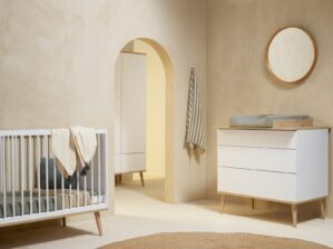 Babykamer Quax Flow White & Oak (2-deurs)