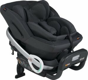 BeSafe Stretch B autostoel - Autostoel geboorte tot 7 jaar - Autozitje achterwaarts vervoeren - Autostoel zonder isofix- Antracite Mesh