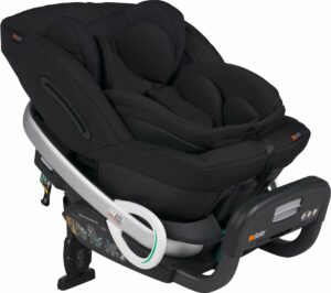 BeSafe Stretch B autostoel - Autostoel van geboorte tot 7 jaar - Autozitje achterwaarts vervoeren - Autostoel zonder isofix -Black Cab
