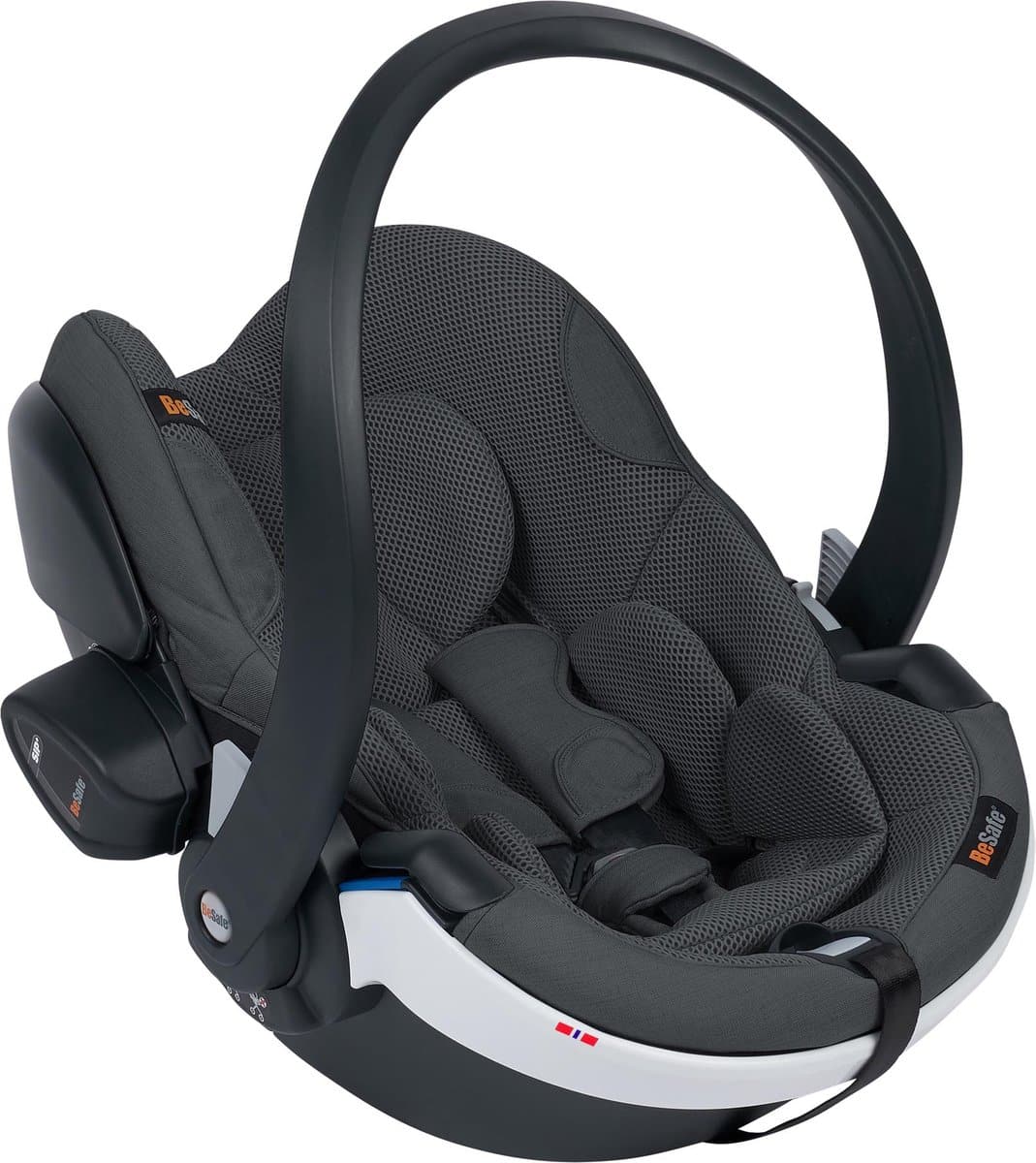 BeSafe iZi Go Modular X2 i-Size autostoel - Autozitje groep 0 - Baby autostoel - Baby auto - Anthracite Mesh
