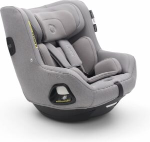 Bugaboo Owl by Nuna autostoel van geboorte tot 4 jaar, 0-18 kg, 360° draaibaar, groep 0+/1, Grijs