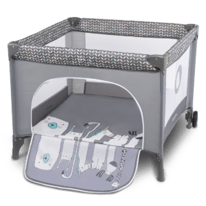 Campingbed/box Lionelo Lene Grey Scandi