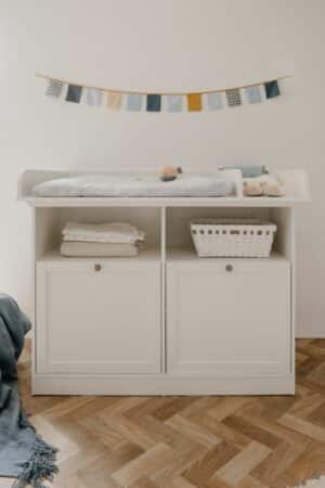 Commode Finori Landwood Wit incl. Opzet
