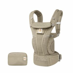 Ergobaby Omni Breeze Draagzak - Soft Olive Diamond