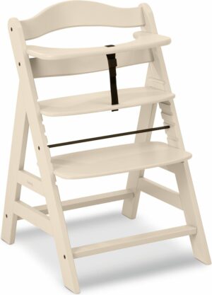 Hauck Alpha+ Vanilla kinderstoel, FSC® gecertificeerd beukenhout