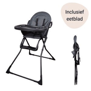 Kinderstoel Novi Baby® Go Dinner All Black