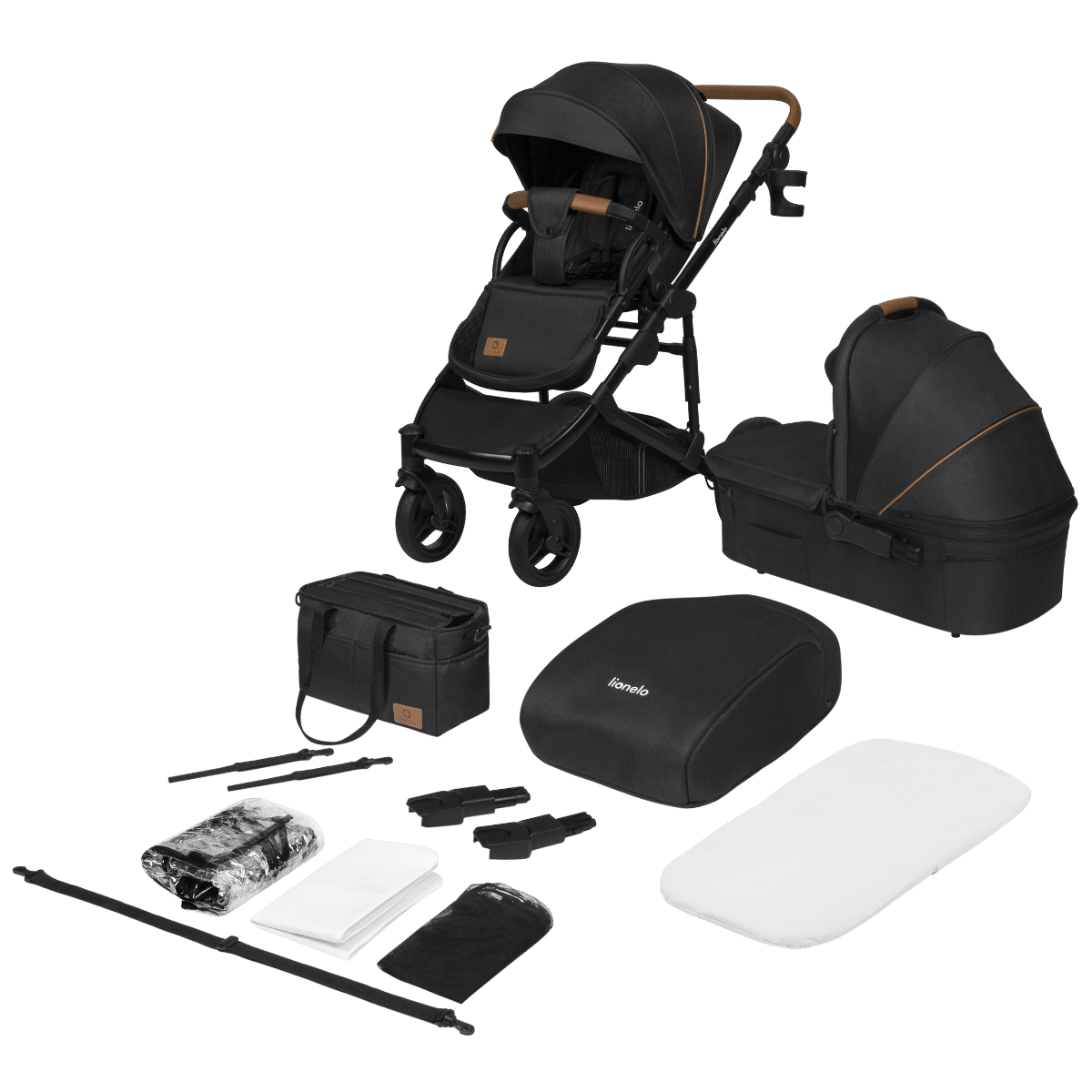 Kinderwagen Lionelo Mari Tour Black Onyx