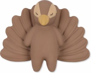 Konges Slojd - Bijtring Pauw - Bijtspeeltje siliconen