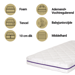 Matras Peuterbed Träumeland 70x140 Ocean