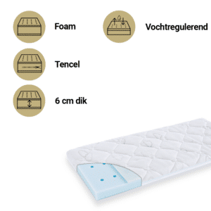 Matras Wieg Träumeland 40x80 Sweet Dreams