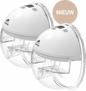 NIEUW! Sobia® Comfort PRO - Handsfree Borstkolf - Elektrisch Draagbaar Draadloze Borstkolf - 2 Stuks - Incl. 40 Moedermelk Bewaarzakjes, Borstvoeding E-Book, Opbergtas & 5 Verschillende Borstmaten!