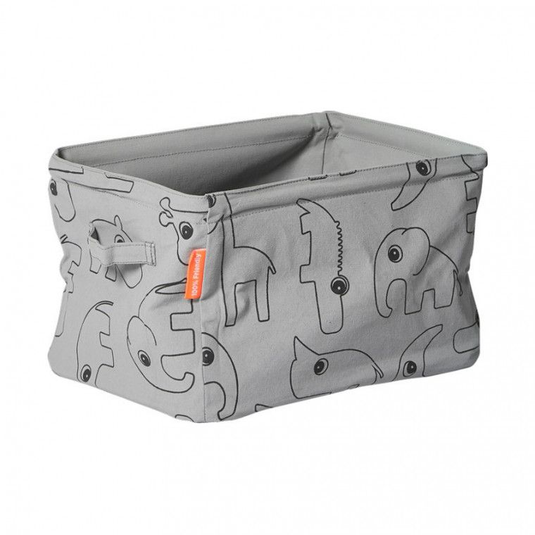 Opbergmand Done by Deer Canvas Grey