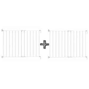 SET | 2x Traphek Noma Metaal Wit