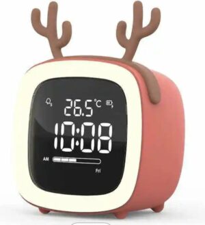 Slaaptrainer - Slaaptrainers - Slaaptrainer kinderen - Kinderwekker - Met slaaptimers, nachtlamp functie en meerdere wekkers