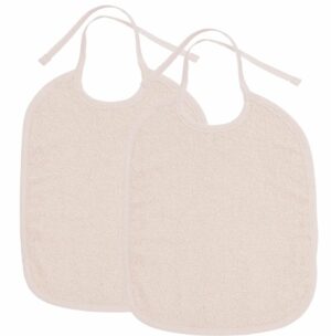 Slabber Meyco Basic Badstof Soft Pink 2-pack
