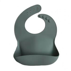 Slabber Mushie Siliconen Cambridge Blue