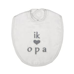 Slabber Petit Villain Ik ♥ Opa Wit