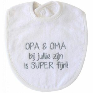 Slabber Petit Villian Superfijn Om Bij Opa/Oma Te Zijn