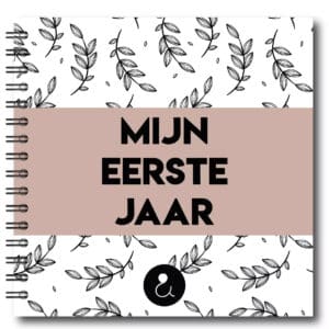 Studio Ins&Outs Babyboek'Mijn eerste jaar'- Sand