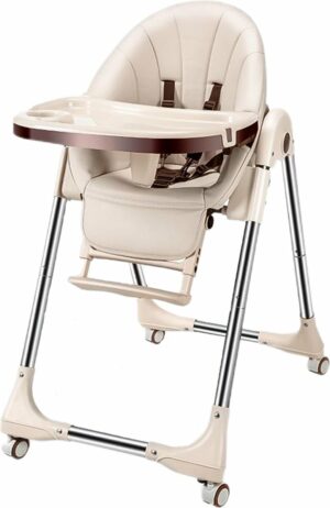 Tissy® 2 in 1 Eetstoel / Kinderstoel - Moshka - Inklapbare eetstoel met speeltafel - meegroeistoel