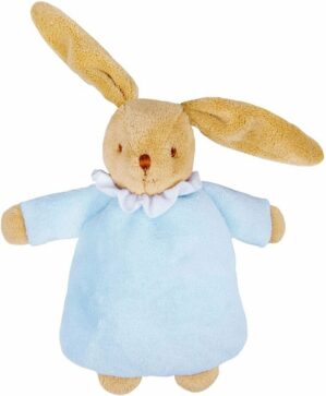 Trousselier Knuffelkonijn rammelaar lichtblauw 19 cm