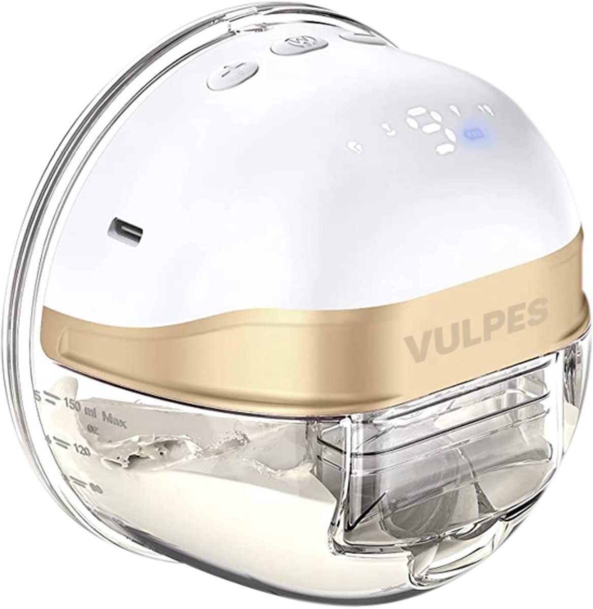 Vulpes Goods® BabyCare - Elektrische Draadloze Borstkolf - Handsfree & Draagbaar - BPA-Vrij - Incl. 30 moedermelk bewaarzakjes, Borstvoeding informatie, Reistas & Borstschildverkleiners - PRO versie