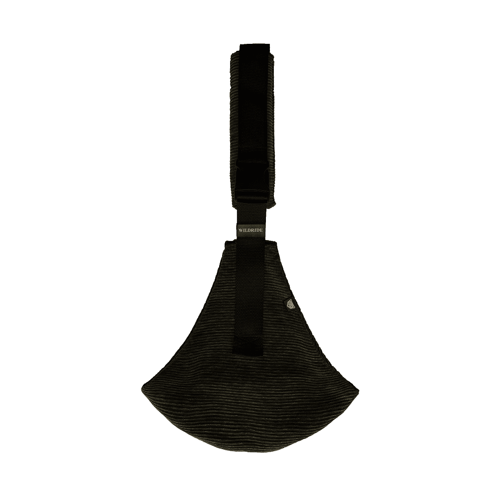 Wildride Draagzak Velvet - Black Rib