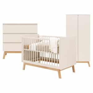 Bopita Saba Babykamer 3-Delig - Dune/Natural