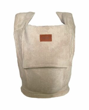 Draagzak ByKay Tiny Click Carrier Rib Almond Sand