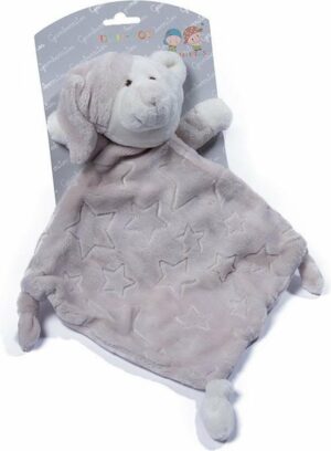 Gamberritos Knuffeldoekje Beertje 23 Cm Sterren Beige
