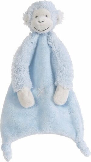 Happy Horse Aap Mickey Knuffeldoekje - Blauw - Baby cadeau