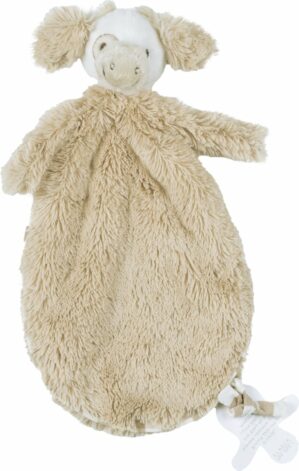 Happy Horse Koe Cruise Knuffeldoekje - Beige - Baby Cadeau