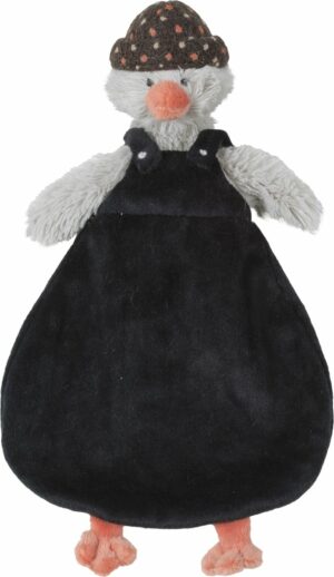 Happy Horse Pinguïn Polar Knuffeldoekje - Zwart/Grijs - Baby Cadeau