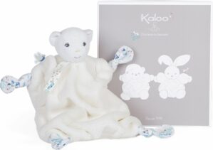 Kaloo Plume Knuffeldoekje Beer Ivoor