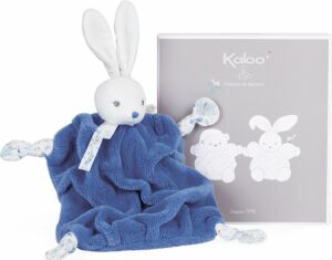 Kaloo Plume Knuffeldoekje Konijn Blauw