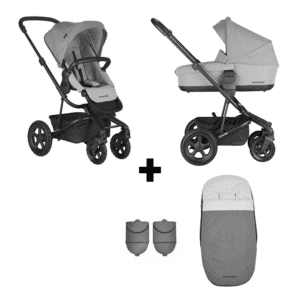 Kinderwagen Easywalker Harvey² All Terrain Stone Grey Incl. Voetenzak