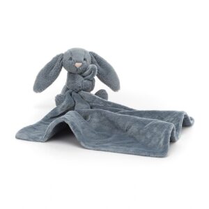 Knuffeldoek Bashful Dusky Blue Bunny Soother